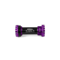 Hope - Bottom Bracket Innenlager Stainless für 24 mm Welle - 68 mm Road BSA lila