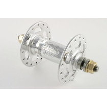 White Industries - Track Hub Front - Silver Polished 32 h