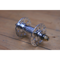 White Industries - Track Hub Front - Silver Polished 32 h