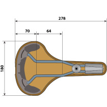 Gilles Berthoud - Mente Leather Saddle