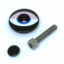 Cinelli - Top Cap with Bolt And Plug 1 1/8" - Eye