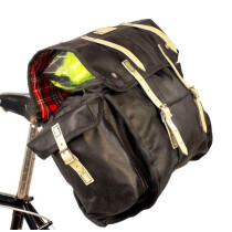 Carradice - Originals Camper Longflap Saddle Bag - 24 L field green (dark brown straps)