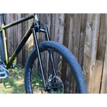 Wilde - Future Proof Rigid MTB Gabel Sparkle Black - 1 1/8"