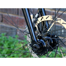 Wilde - Future Proof Rigid MTB Gabel Sparkle Black - 1 1/8"