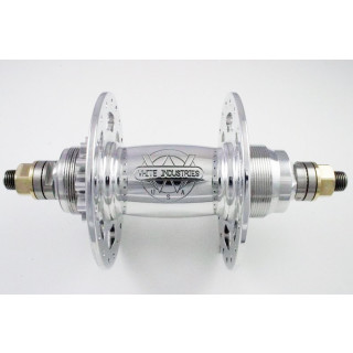 White Industries - Track Hub Hinterradnabe - Silber Poliert 32 Loch - single fixed