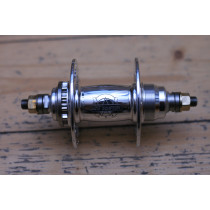 White Industries - Track Hub Rear - SIlver Polished 32 h - fixed/free