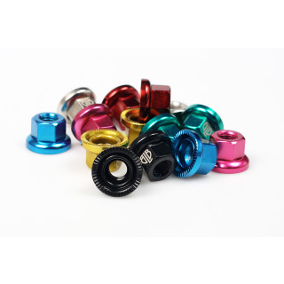 BLB - M10 Coloured Track Nuts red