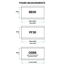 Praxis Works - M30 Road Bottom Bracket for 30/28 mm...