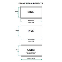 Praxis Works - Shimano Hollowtech Road Innenlager - BB30/PF30 68 mm