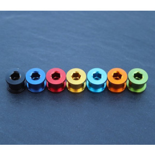 Goldsprint - Kettenblattschrauben 1-fach - Aluminium orange
