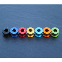 Goldsprint - Kettenblattschrauben 1-fach - Aluminium orange