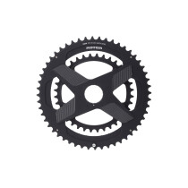 ROTOR - NoQ 2x Double Chainring Direct Mount  for ALDHU / VEGAST Crank - Round
