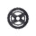ROTOR - NoQ 2x Double Chainring Direct Mount  for ALDHU / VEGAST Crank - Round