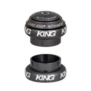 Chris King - NoThreadSet Ahead Steuersatz 1 1/8" - EC34/28.6 EC34/30 matte slate (matt grau)