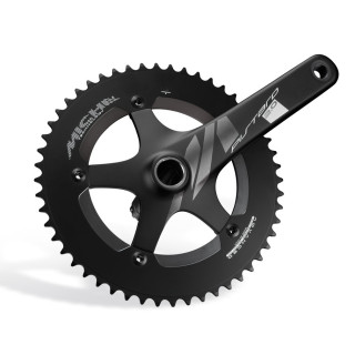 Miche - Pistard 2.0 Crankset - Black 165 mm 48 Teeth