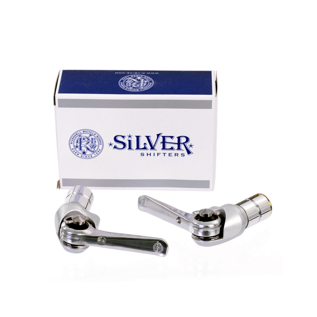 silver bar end shifters