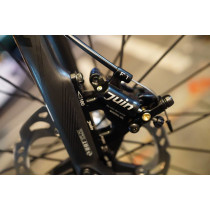Juin Tech - F1 Hydraulic Cable Pull Disc Brake Set - Flat Mount