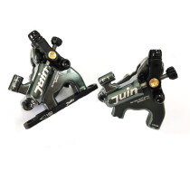 Juin Tech - F1 Hydraulic Cable Pull Disc Brake Set - Flat Mount black