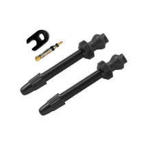 Barbieri - Aluminium Tubeless Valve - 45 mm black