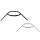 Jones - Loop H-Bar Butted Aluminium Lenker 0,5" Rise - 31,8 mm schwarz 710 mm