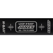 Jones - Loop H-Bar SG (Straight Gauge) Aluminium Lenker 0,5" Rise - 31,8 mm schwarz 710 mm