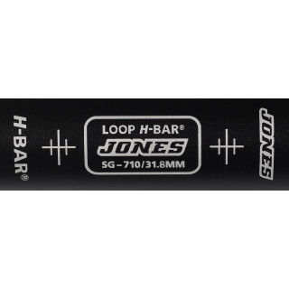 Jones - Loop H-Bar SG (Straight Gauge) Aluminium Lenker 0,5 Rise - 31,8 mm schwarz 660 mm