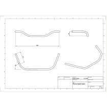 Crust Bikes - Rons Ortho Lenker - 26 mm