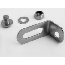 Velo Orange - Single Hole L-Bracket Schutzblechwinkel - Silber