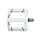 HT - Nano-P PA12A Plattform Pedals with Metall Pins - black
