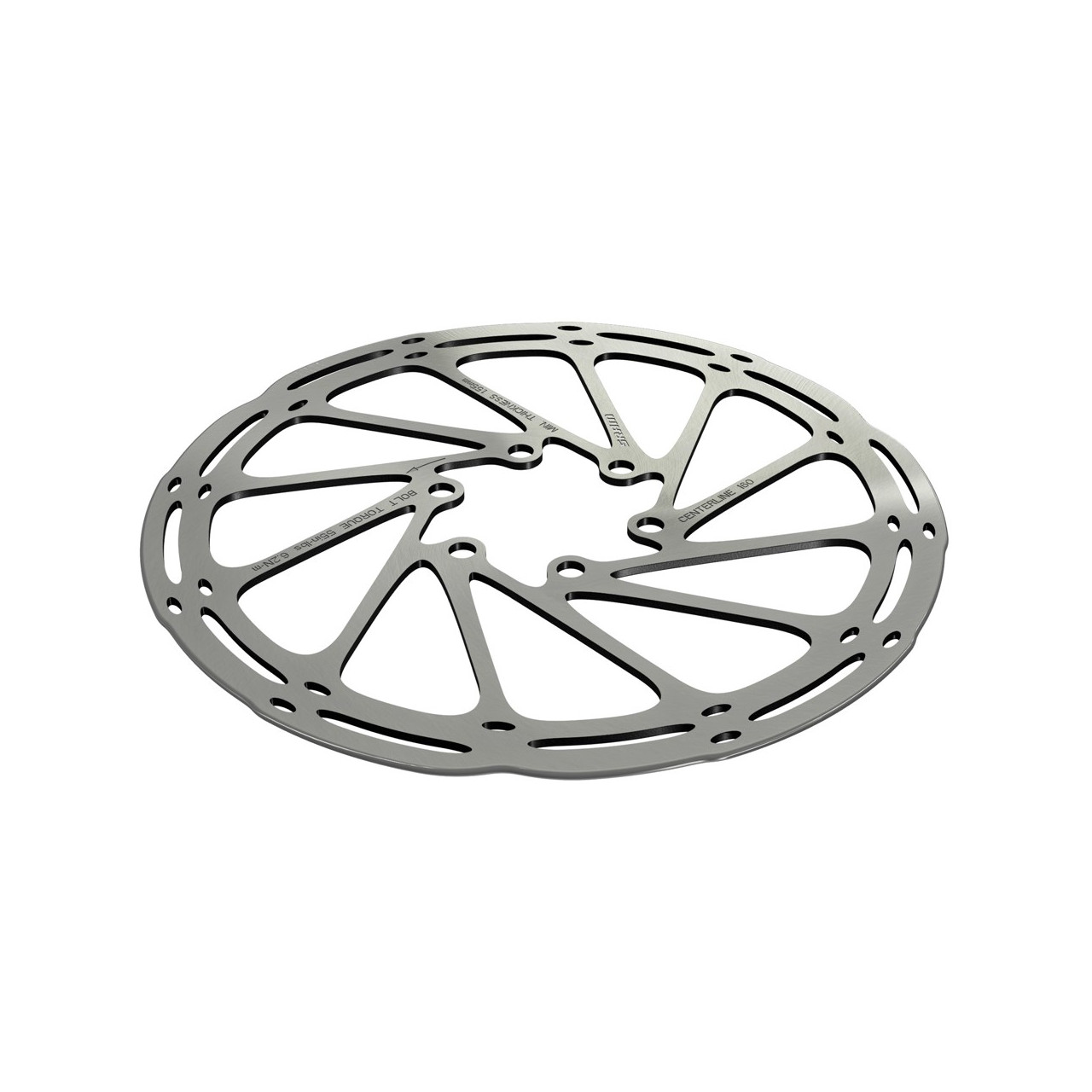 SRAM - Centerline Rounded Disc Rotor - 6-bolt 160 mm, 29,90