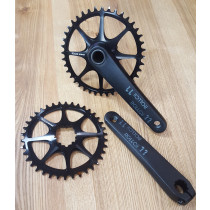 Veloci Cycle - ROLLCii 1X Kurbelset