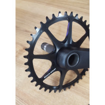 Veloci Cycle - ROLLCii 1X Kurbelset 172,5 mm 40 Zähne