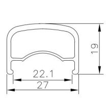 Velo Orange - Voyager Tubeless Compatible Rim - 26" 36 h