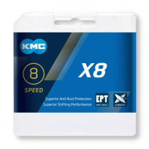 KMC - X8 Silver/Grey Kette - 6-/7-/8-fach