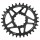 Wolf Tooth - Elliptical Direct Mount Kettenblatt für SRAM Direct Mount - SRAM GXP / BB30 long spindle 42 Zähne