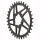 Wolf Tooth - Elliptical Direct Mount Kettenblatt für SRAM Direct Mount - SRAM GXP / BB30 long spindle 42 Zähne
