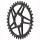 Wolf Tooth - Elliptical Direct Mount Kettenblatt für SRAM Direct Mount - SRAM GXP / BB30 long spindle 42 Zähne