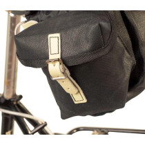 Carradice - Originals Barley Saddlebag - 9 L black (white Straps)