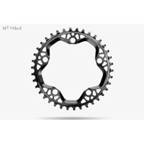 Absolute Black - Round Road/Gravel/CX 1 Chainring 5x110...