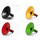 Absolute Black - Top Cap - 1 1/8" black
