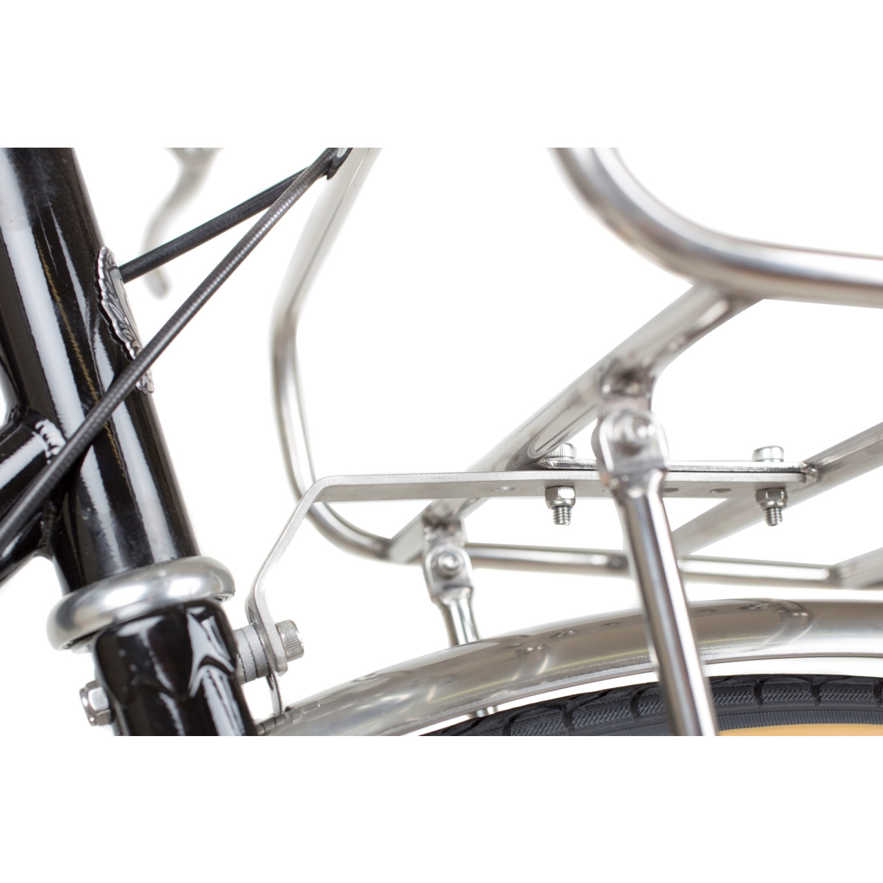 BLB - T-Rack Front Gepäckträger - silber, 69,90