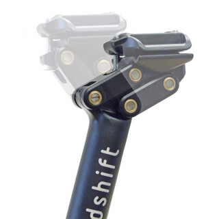 Redshift - Dual-Position Seatpost Black/Black - 27,2 mm