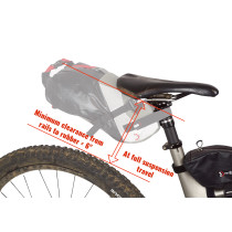 Revelate Designs - Vole Dropper Seatpost Satteltasche - Black Camo