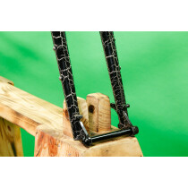Crust Bikes - Desert Brat Frameset - Black & Khaki Crackle