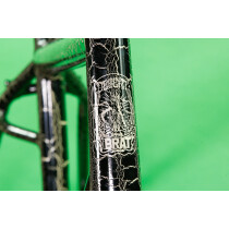 Crust Bikes - Desert Brat Frameset - Black & Khaki Crackle