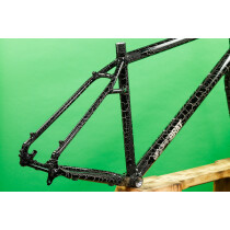 Crust Bikes - Desert Brat Frameset - Black & Khaki Crackle