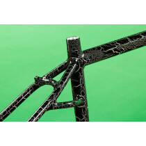 Crust Bikes - Desert Brat Frameset - Black & Khaki Crackle