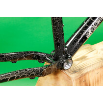 Crust Bikes - Desert Brat Frameset - Black & Khaki Crackle