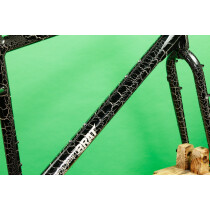 Crust Bikes - Desert Brat Frameset - Black & Khaki Crackle