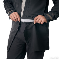 Chrome - Storm Kojak Convertible Waterproof Jacket - black